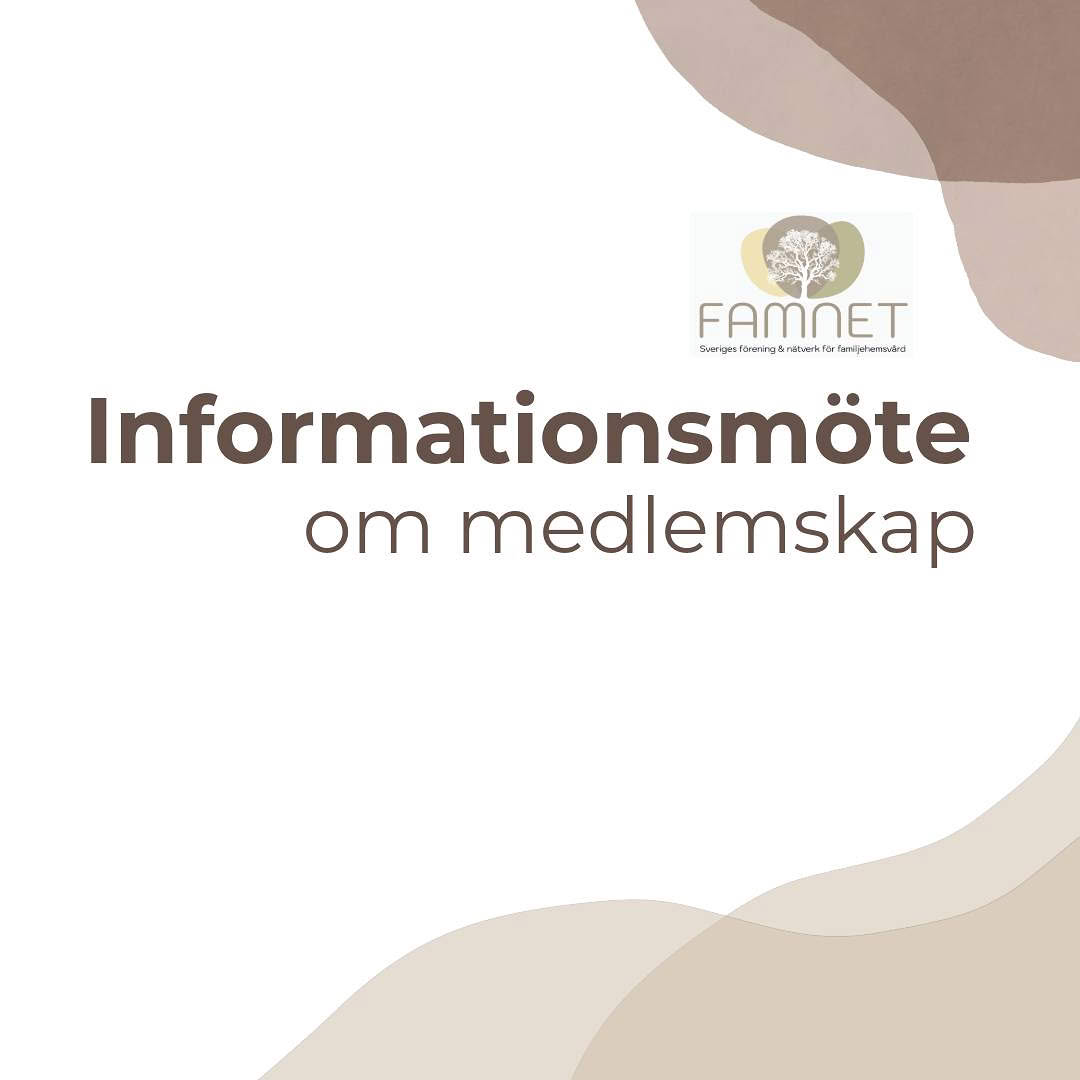 Informationsmöte om medlemskap